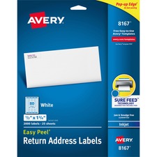 Avery AVE8167 Address Label