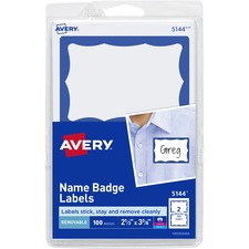 Avery AVE5144 Name Badge Label