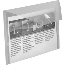 Lion LIO22070CR Vinyl File Pocket