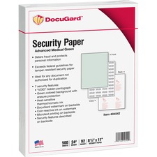 DocuGard PRB04542 Security Paper