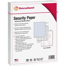 DocuGard PRB04545 Security Paper