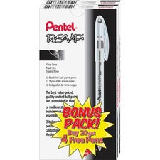 Pentel PENBK90ASW2 Ballpoint Pen