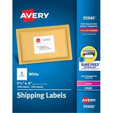 Avery AVE95940 Shipping Label