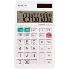 Sharp Calculators EL377WB Simple Calculator