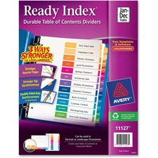 Avery AVE11127 Index Divider