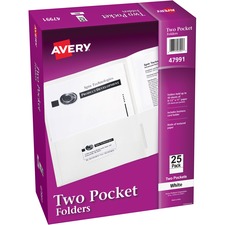Avery AVE47991 Pocket Folder