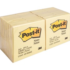 Post-it MMM654YW Adhesive Note