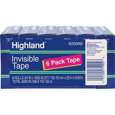 Highland 6200341000 Invisible Tape