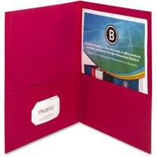 Business Source BSN78494 Pocket Folder