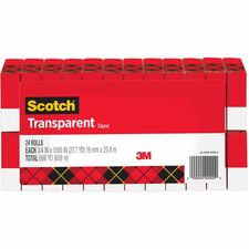 Scotch 600K24 Invisible Tape