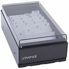 Universal UNV10601 Business Card File
