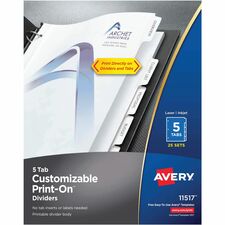 Avery 11517 Tab Divider