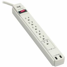 Tripp Lite TRPTLP606USB Surge Suppressor/Protector