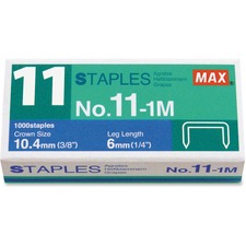 MAX MXBNO111M Staples