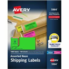 Avery 5964 Shipping Label