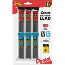 Pentel PENC257BPHB6 Pencil Refill