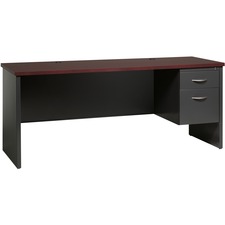 Lorell LLR79162 Pedestal Desk