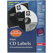 Avery 5698 Optical Disc Label