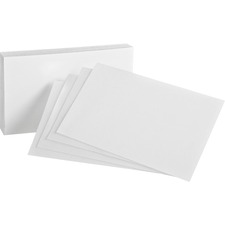 Oxford OXF40BD Printable Index Card