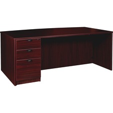 Lorell LLRPD4272LSPBMY Pedestal Desk