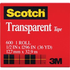 Scotch 600121296PK Invisible Tape