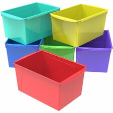 Storex STX71126E06C Storage Bin