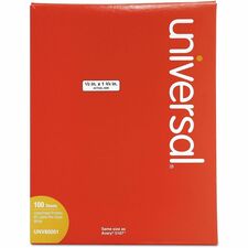Universal UNV80001 Shipping Label