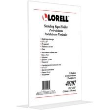 Lorell LLR49207 Sign Holder