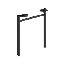 HON LPLLEG24UBLK Worksurface U-Leg
