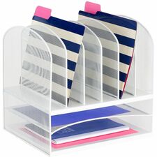 Onyx SAF3255WH Desktop Organizer