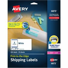 Avery 6873 Shipping Label