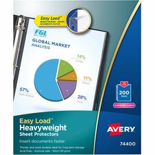 Avery 74400 Sheet Protector