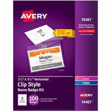 Avery 74461 Badge Insert