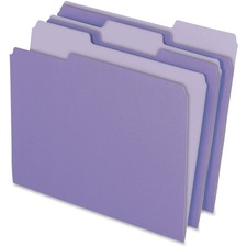 Pendaflex PFX15213LAV Top Tab File Folder