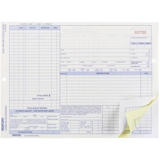 Rediform RED4P487 Repair Order Form