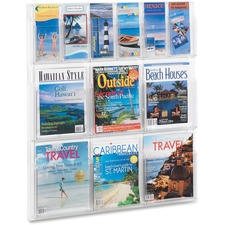Safco SAF5606CL Literature Rack